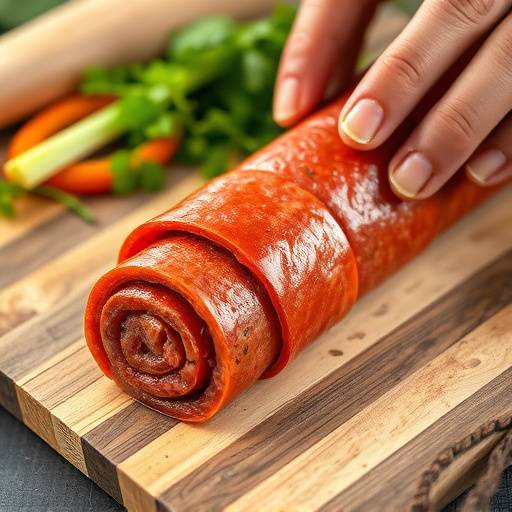 Boerewors Roll being prepared